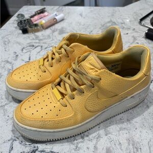 Nike AF1 yellow women’s